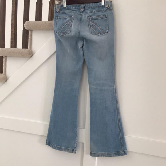 Old Navy Jeans Flare Bell bottoms Girl’s Size 16 - Picture 2 of 6